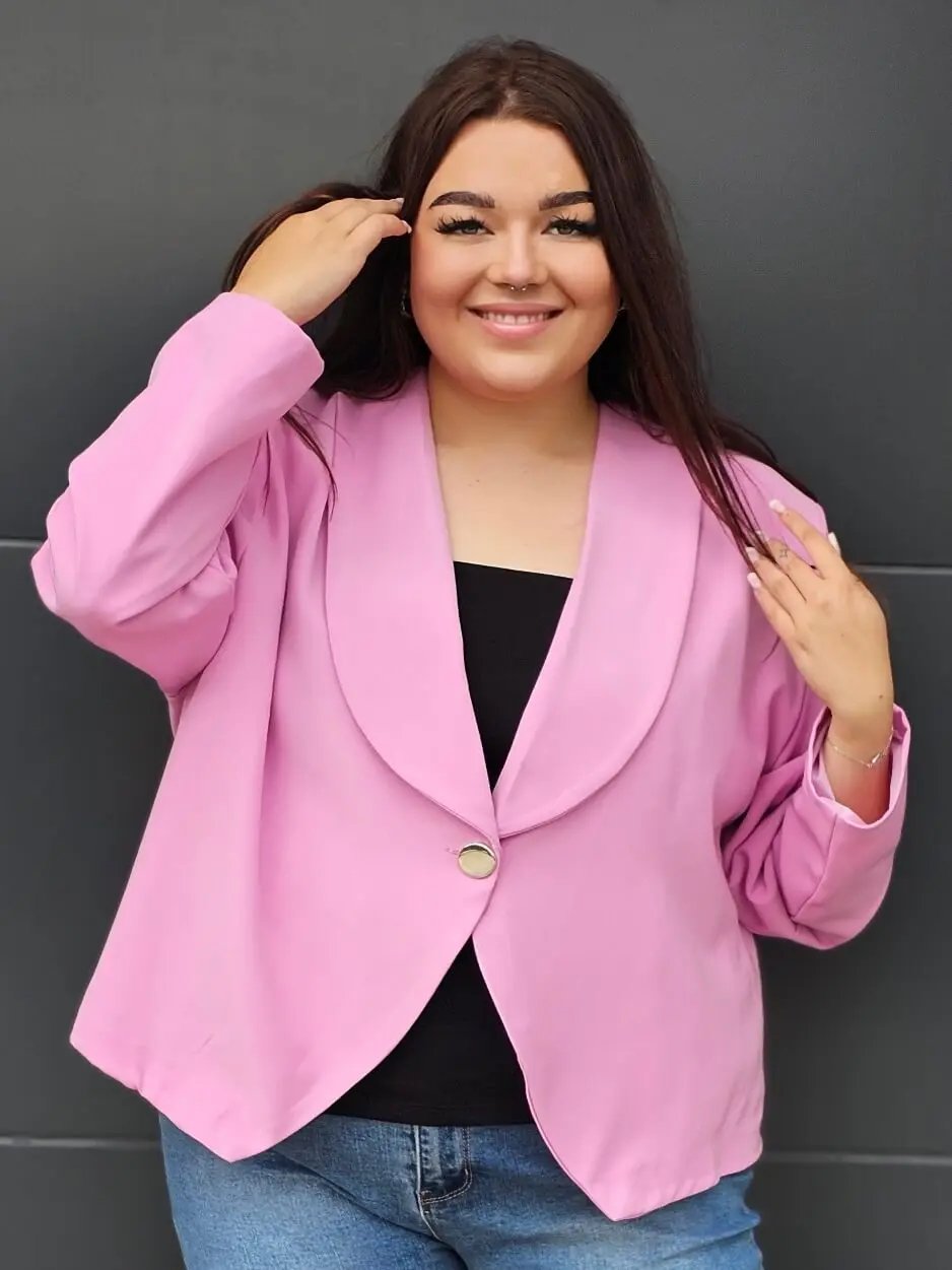 Elegancka marynarka plus size Stylowa XL