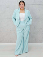 Elegancki garnitur damski plus size Stylowa XL