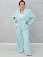 Elegancki garnitur damski plus size Stylowa XL