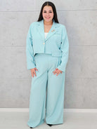 Garnitur „Elegance Bloom” z krótką marynarką Stylowa XL