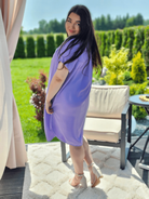 Gładka sukienka hiszpanka w kilku kolorach Stylowa XL