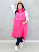 Kamizelka plus size długa z pikowaną górą – kolor i styl na chłodniejsze dni Stylowa XL