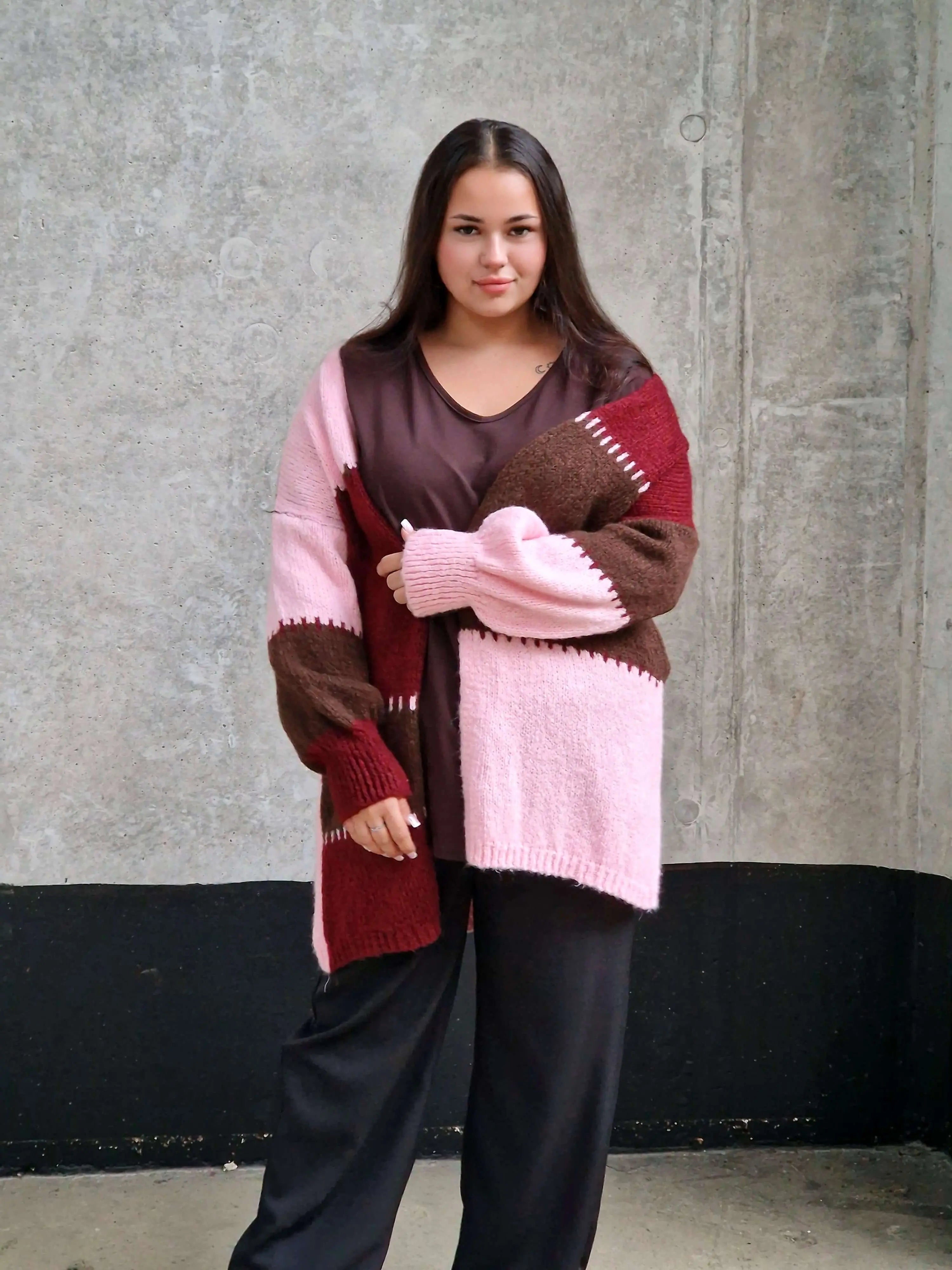 Kardigan oversize plus size Stylowa XL
