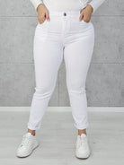 Klasyczne jeansy z wysokim stanem Stylowa XL