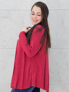 Klasyczny sweterek plus size z długim rękawem Stylowa XL