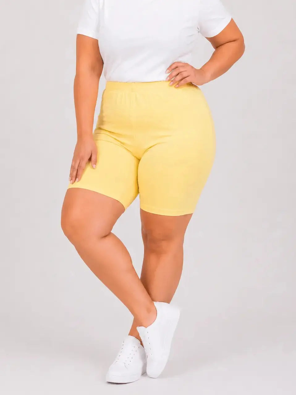 Kolarki plus size damskie – elastyczne legginsy kolarki XXL Stylowa XL