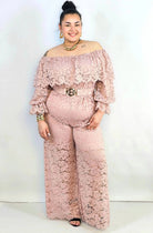 Kombinezon plus size koronkowy z hiszpańskim dekoltem – elegancja XXL Stylowa XL