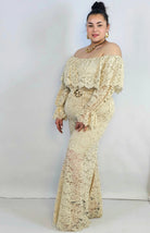 Kombinezon plus size koronkowy z hiszpańskim dekoltem – elegancja XXL Stylowa XL