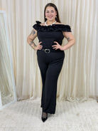 Kombinezon plus size w czerni – ponadczasowa elegancja Stylowa XL