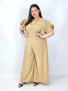 Kombinezon plus size z falbankami – elegancja i kobiecy styl XXL Stylowa XL