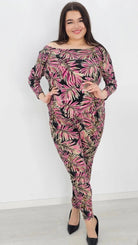 Kombinezon z wzorem po całości Stylowa XL