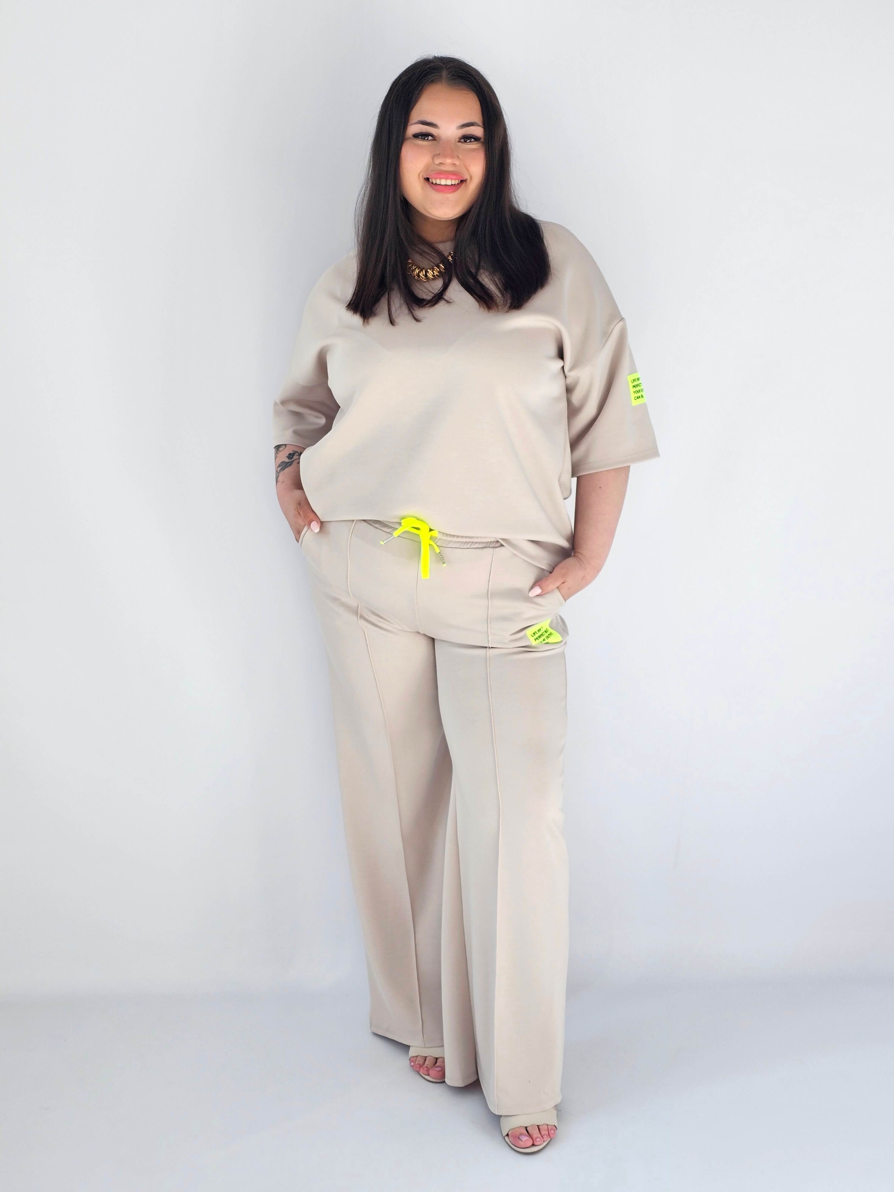 Komplet Dresowy Plus Size StylowaXL – Wygodny Look w Nowoczesnym Stylu Stylowa XL