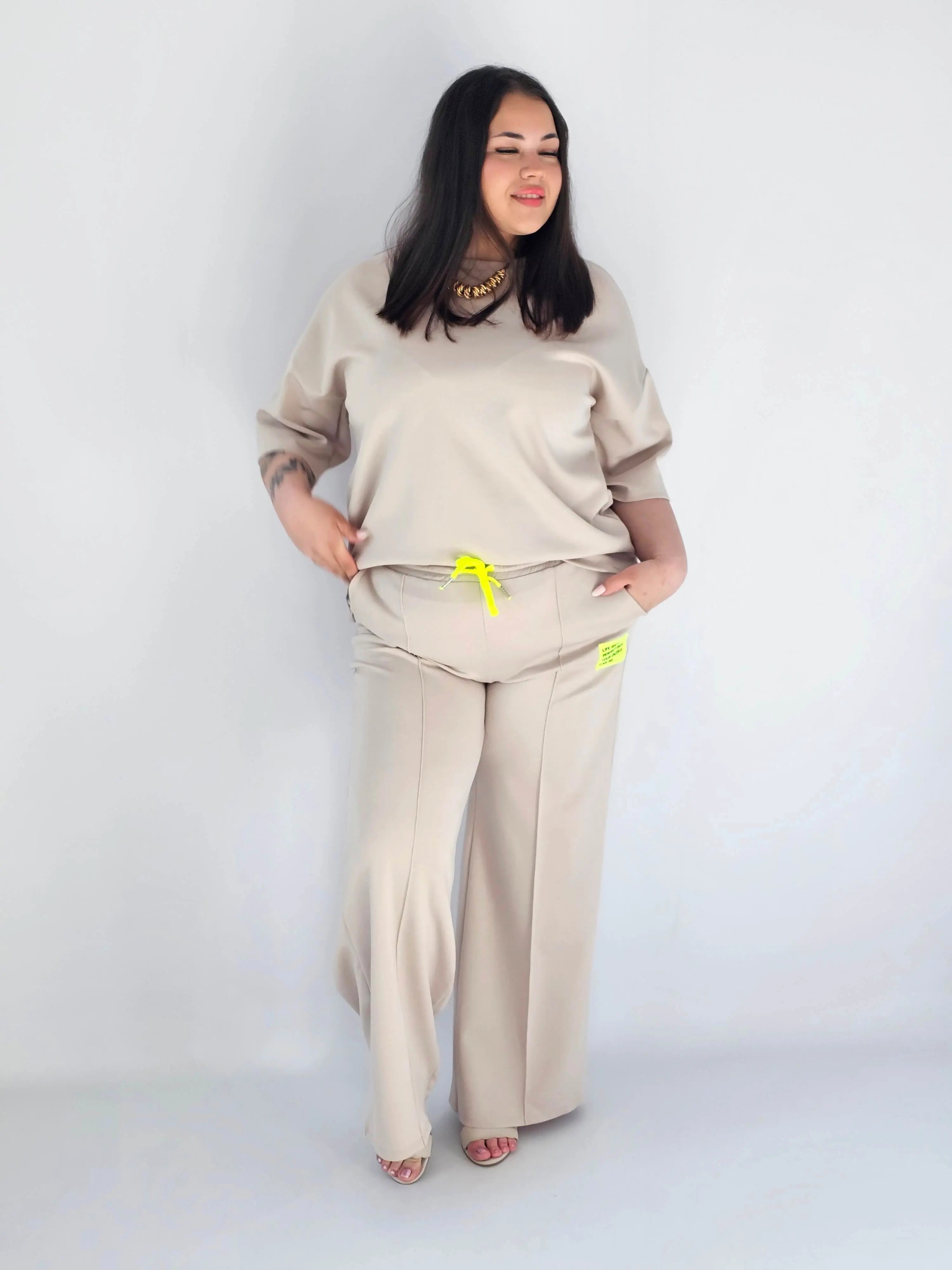 Komplet Dresowy Plus Size StylowaXL – Wygodny Look w Nowoczesnym Stylu Stylowa XL