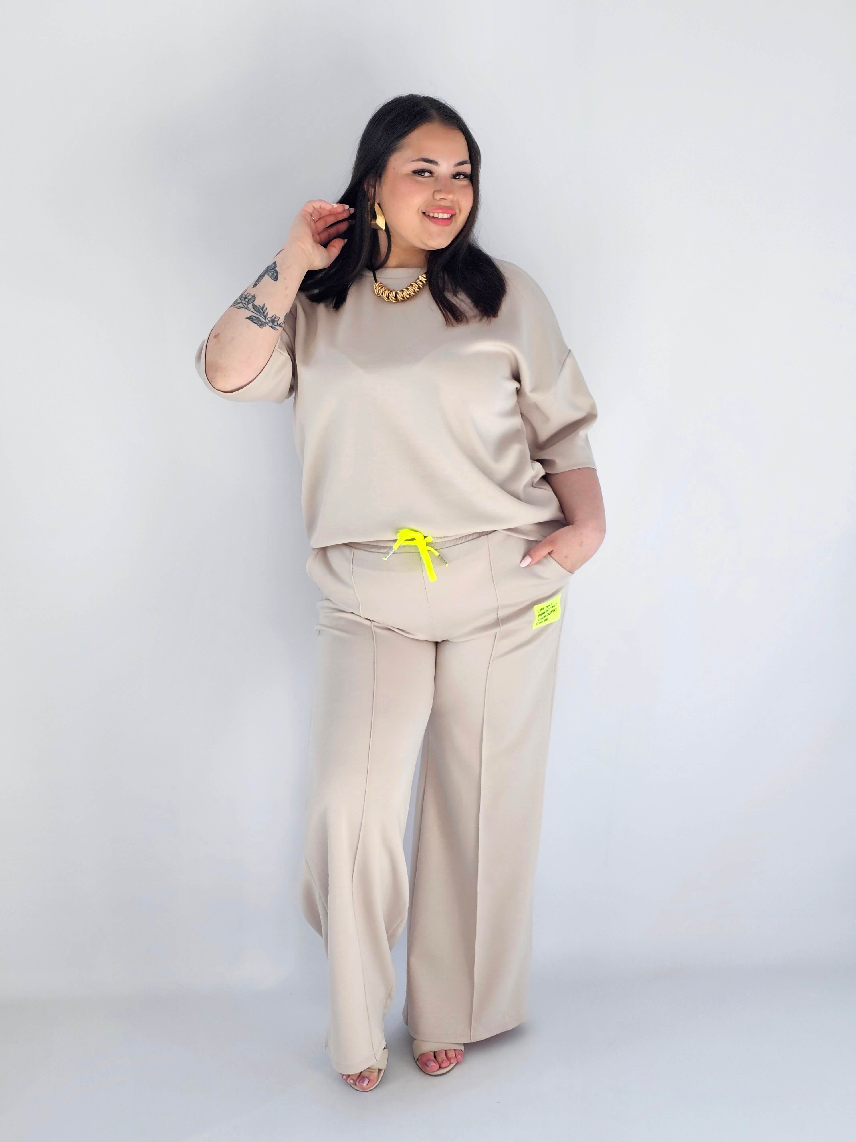 Komplet Dresowy Plus Size StylowaXL – Wygodny Look w Nowoczesnym Stylu Stylowa XL