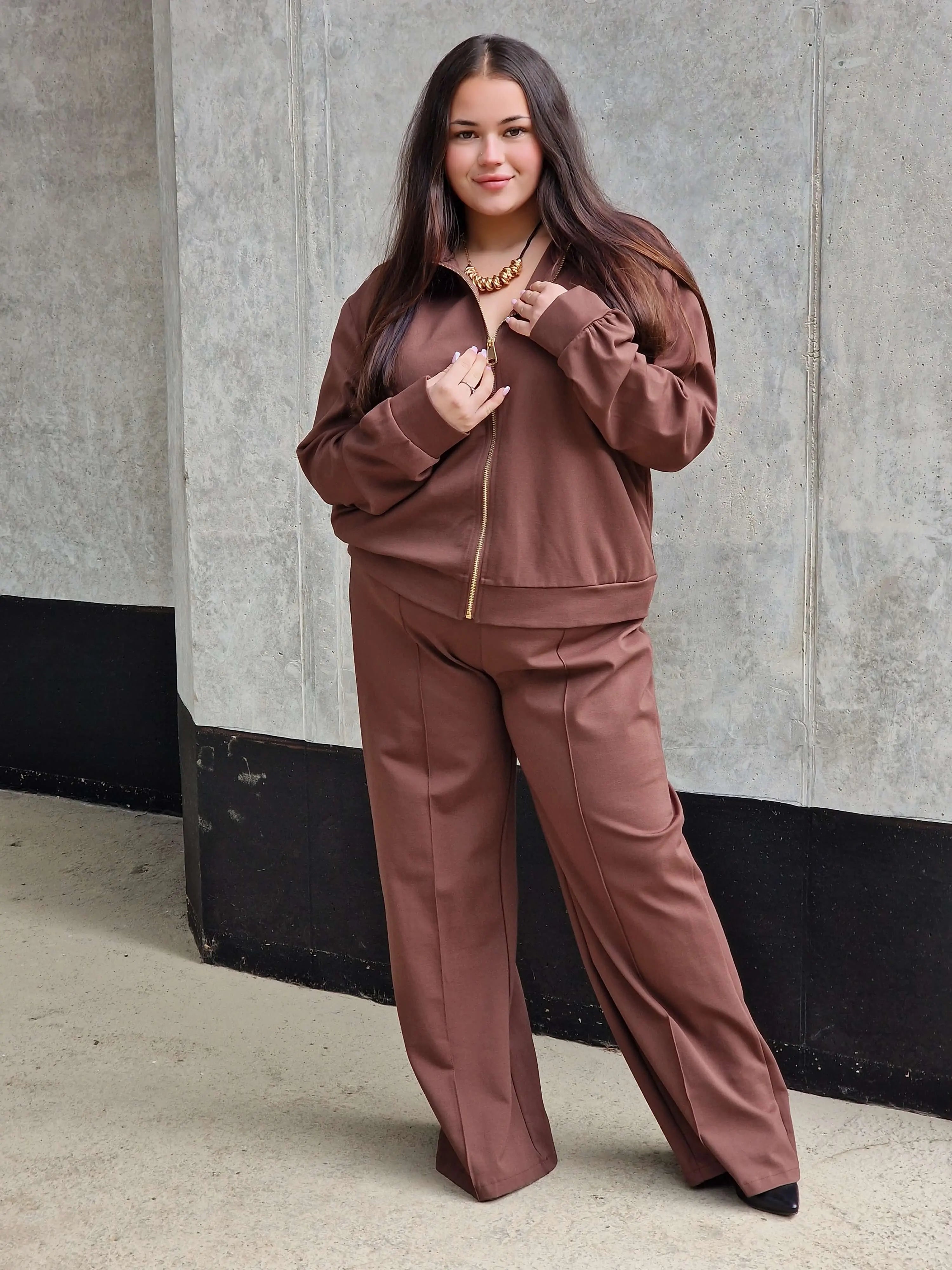 Komplet Dresowy Plus Size dla Kobiet | Wygoda i Styl Stylowa XL