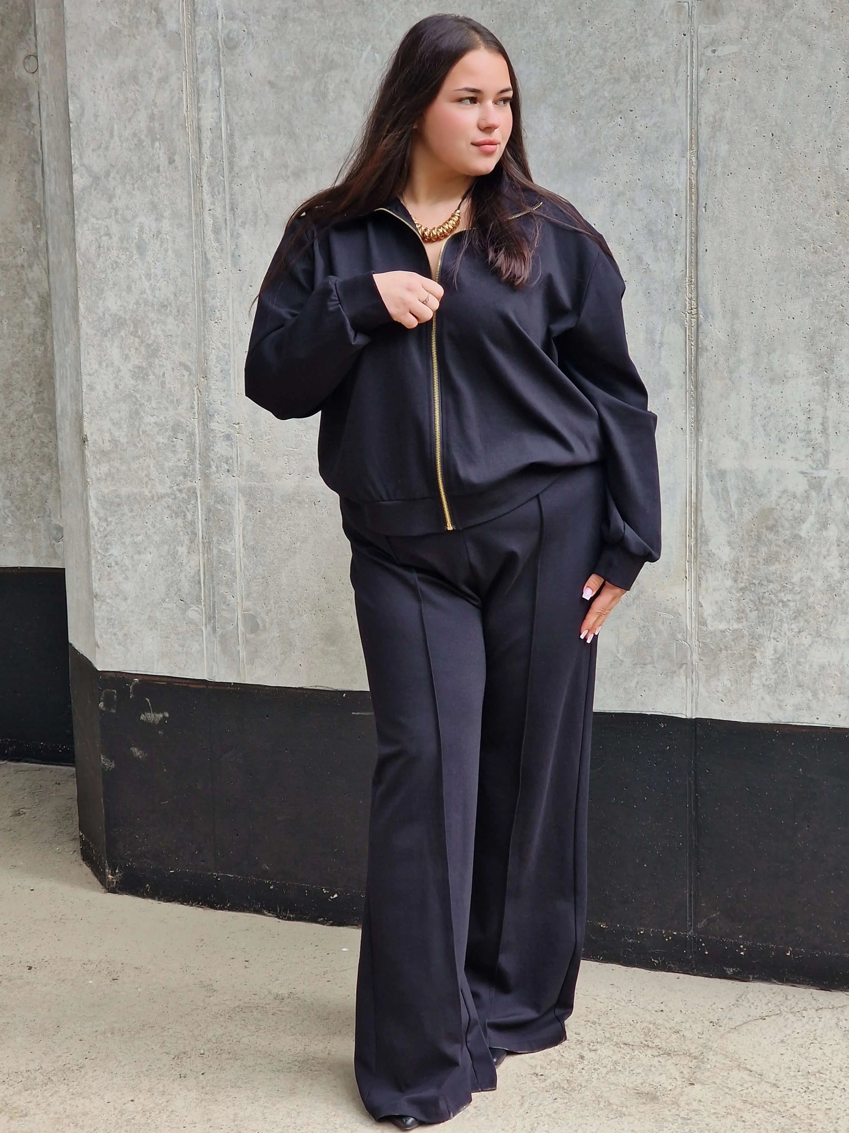 Komplet Dresowy Plus Size dla Kobiet | Wygoda i Styl Stylowa XL