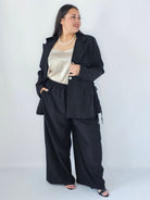 Komplet Plus Size Marynarka I Spodnie XXL – Elegancki Zestaw Damski Stylowa XL Stylowa XL