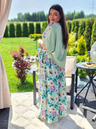 Komplet "Kwiatowa Elegancja" - kilka kolorów Stylowa XL