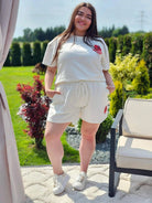 Komplet „Spring Roses” – romantyczny look z różanym akcentem Stylowa XL