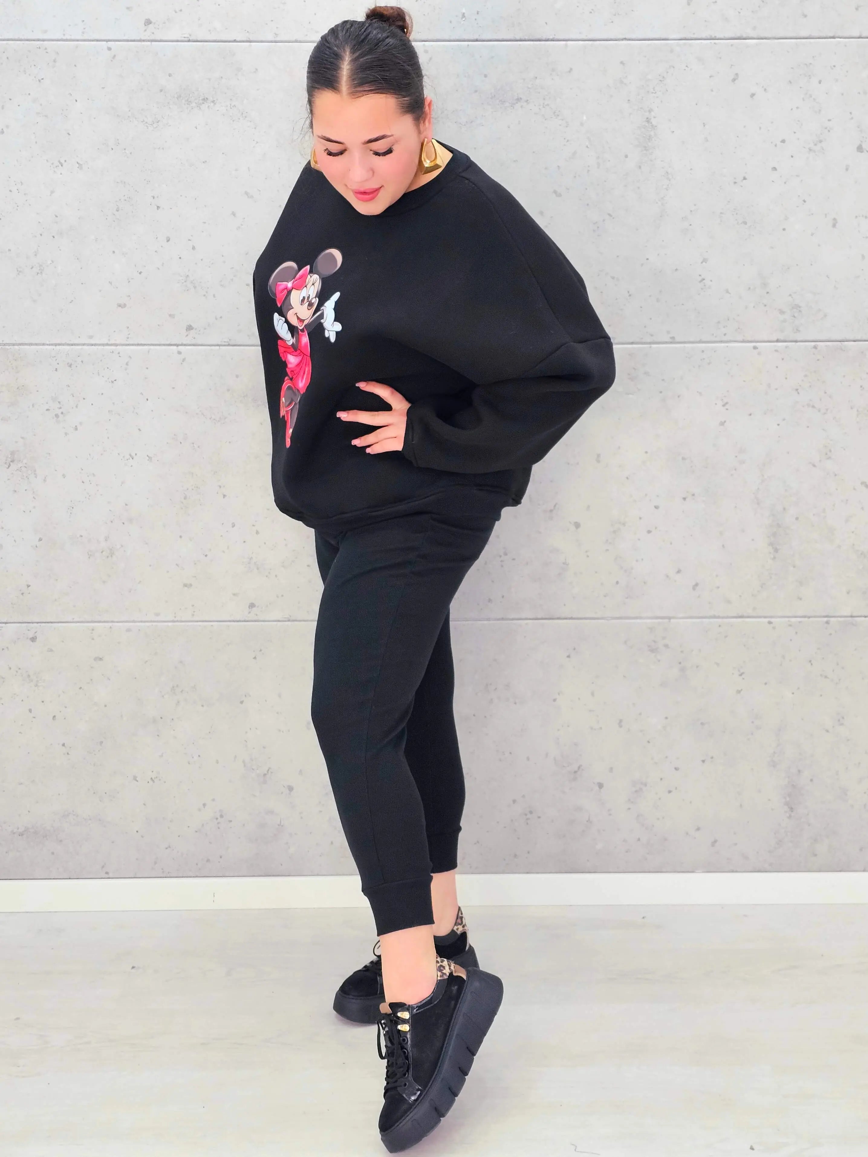 Komplet dresowy plus size  z Minnie Stylowa XL