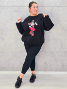 Komplet dresowy plus size  z Minnie Stylowa XL