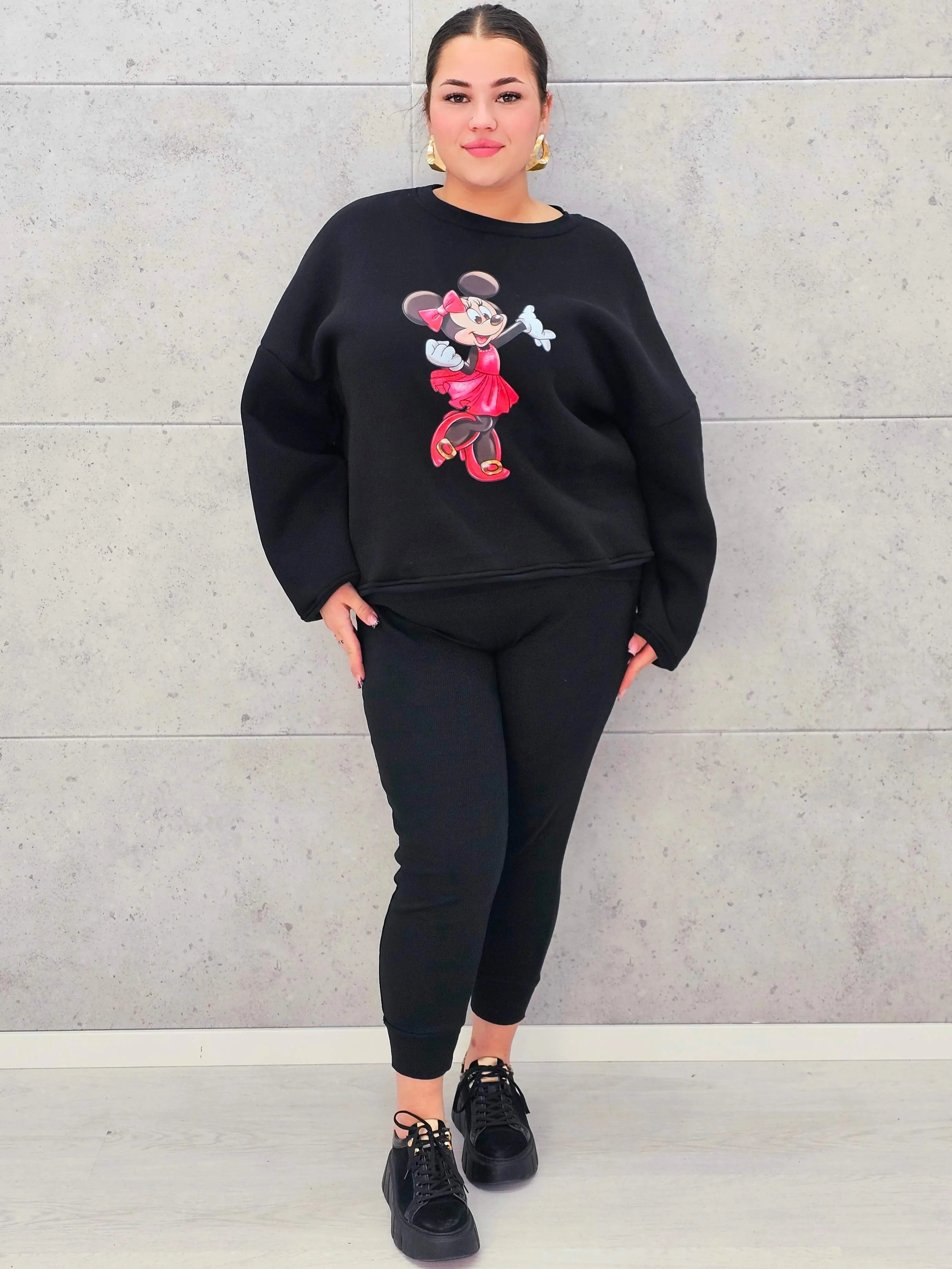 Komplet dresowy plus size  z Minnie Stylowa XL