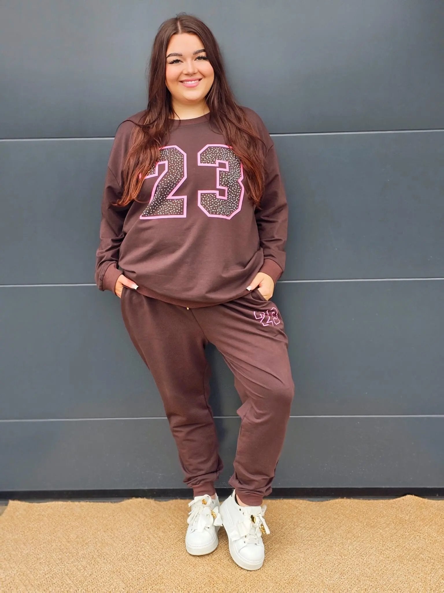 Komplet dresowy z numerem 23 Stylowa XL