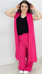 Komplet kamizelka i spodnie-fuksja Stylowa XL