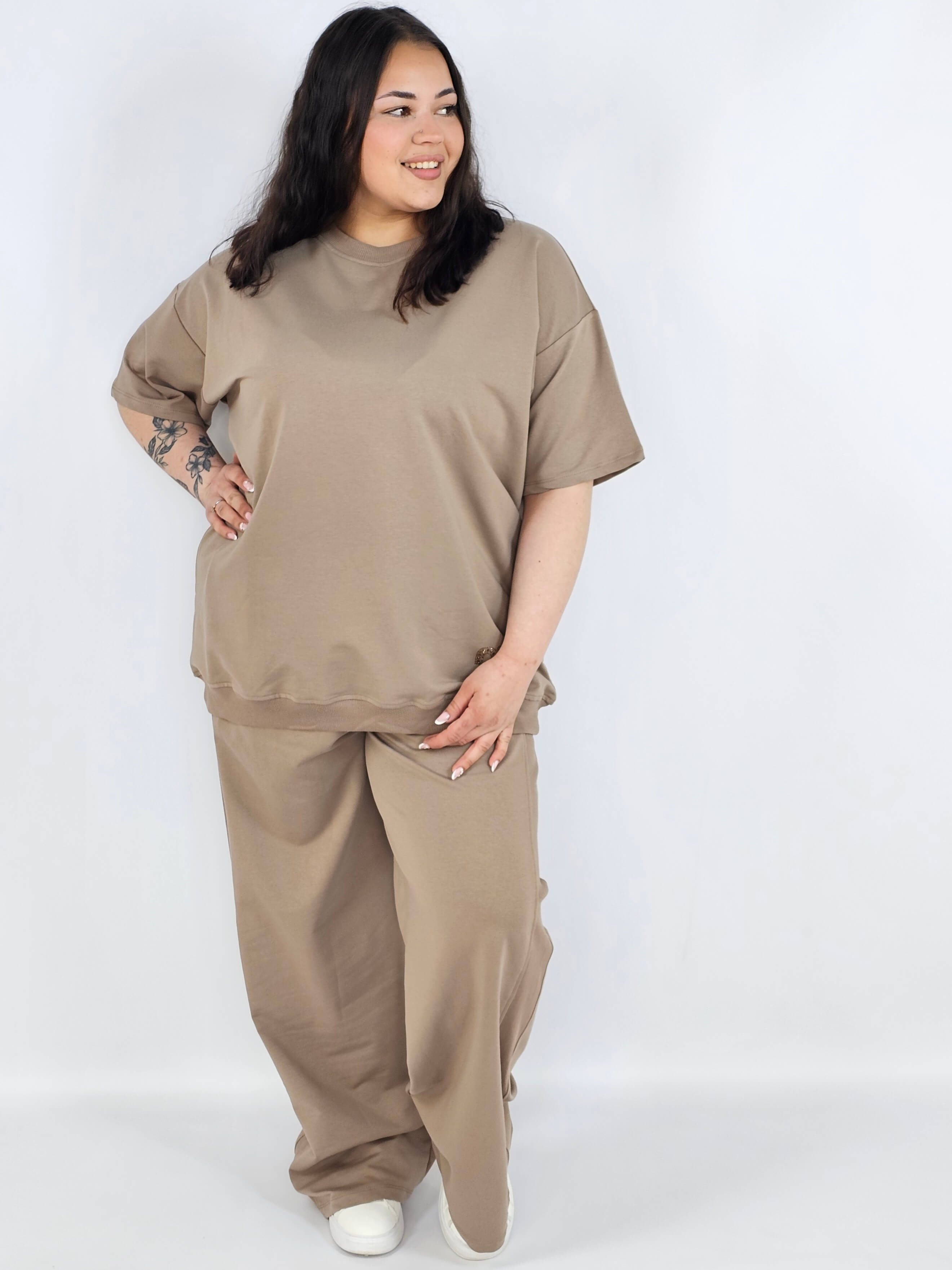 Komplet plus size XXL – bluza i spodnie komfortowe Stylowa XL