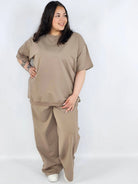 Komplet plus size XXL – bluza i spodnie komfortowe Stylowa XL