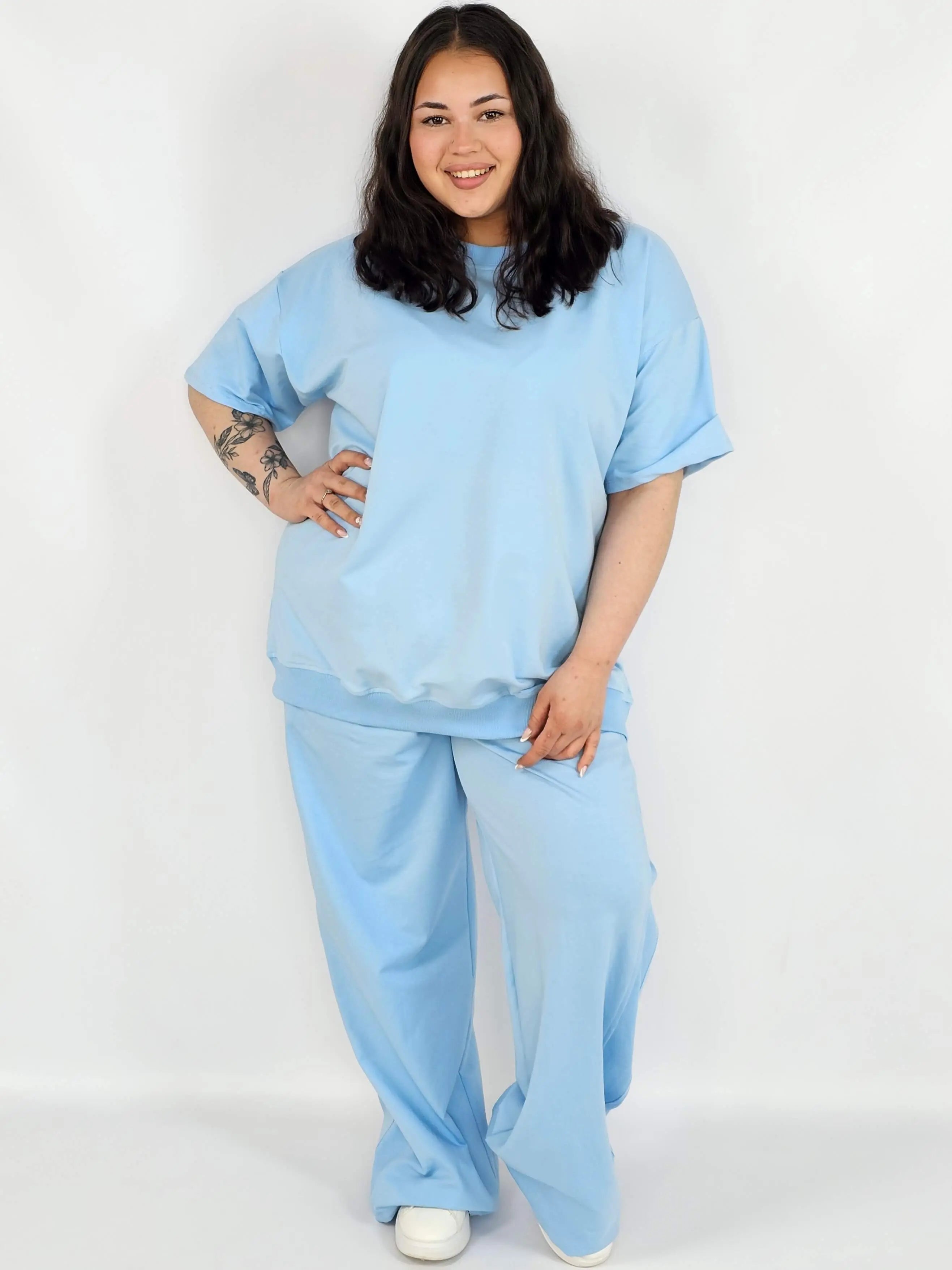 Komplet plus size XXL – bluza i spodnie komfortowe Stylowa XL