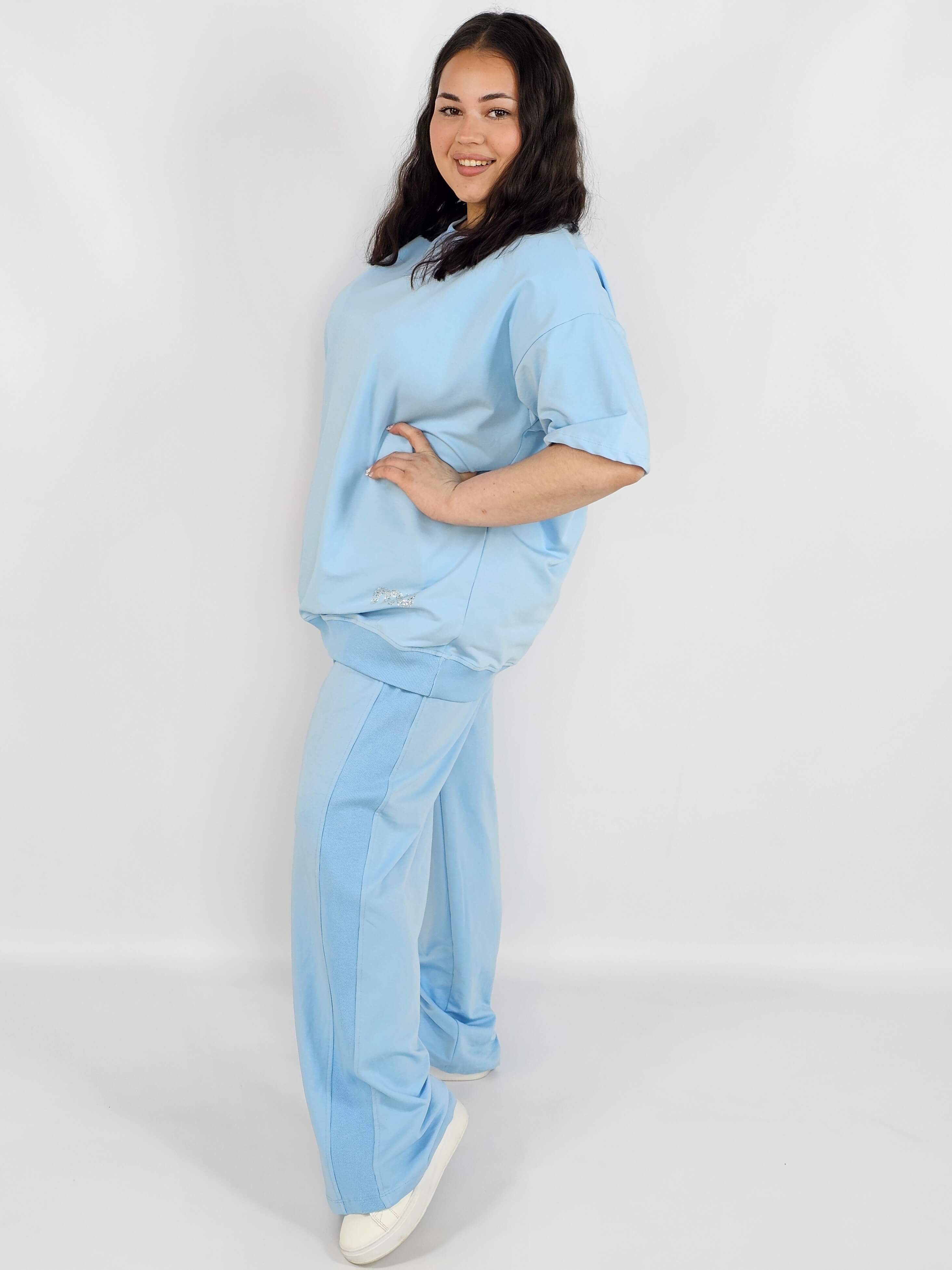 Komplet plus size XXL – bluza i spodnie komfortowe Stylowa XL