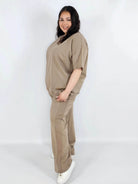 Komplet plus size XXL – bluza i spodnie komfortowe Stylowa XL