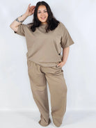 Komplet plus size XXL – bluza i spodnie komfortowe Stylowa XL