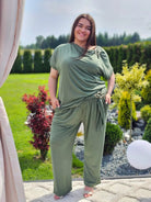 Komplet z ozdobnymi klamrami Stylowa XL