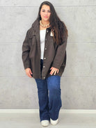 Koszula Oversize Plus Size StylowaXL – Nowoczesna Swoboda i Styl dla Kobiet XXL Stylowa XL