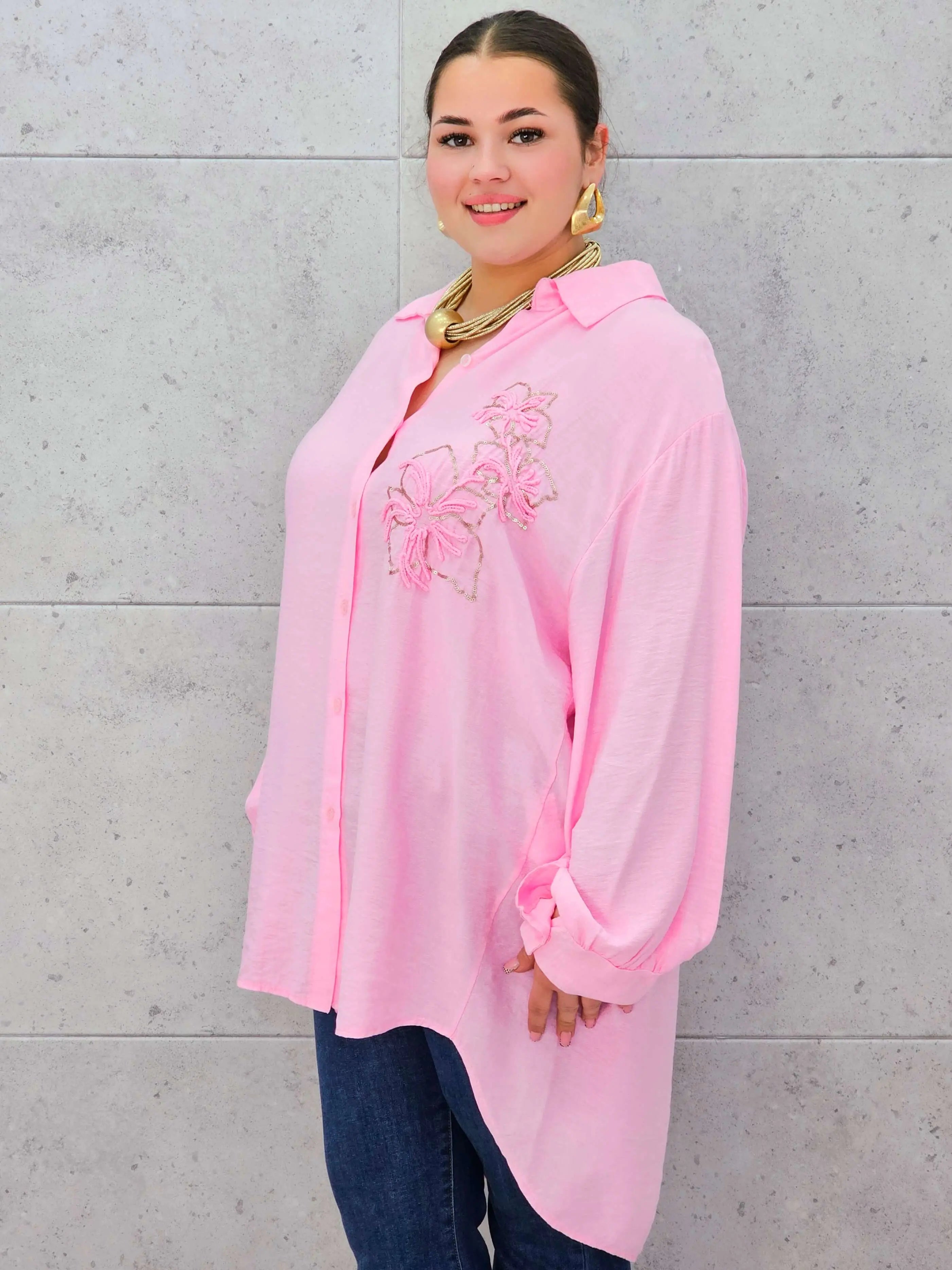 Koszula haftowana plus size StylowaXL – elegancja i komfort w kobiecym wydaniu Stylowa XL