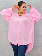 Koszula haftowana plus size StylowaXL – elegancja i komfort w kobiecym wydaniu Stylowa XL