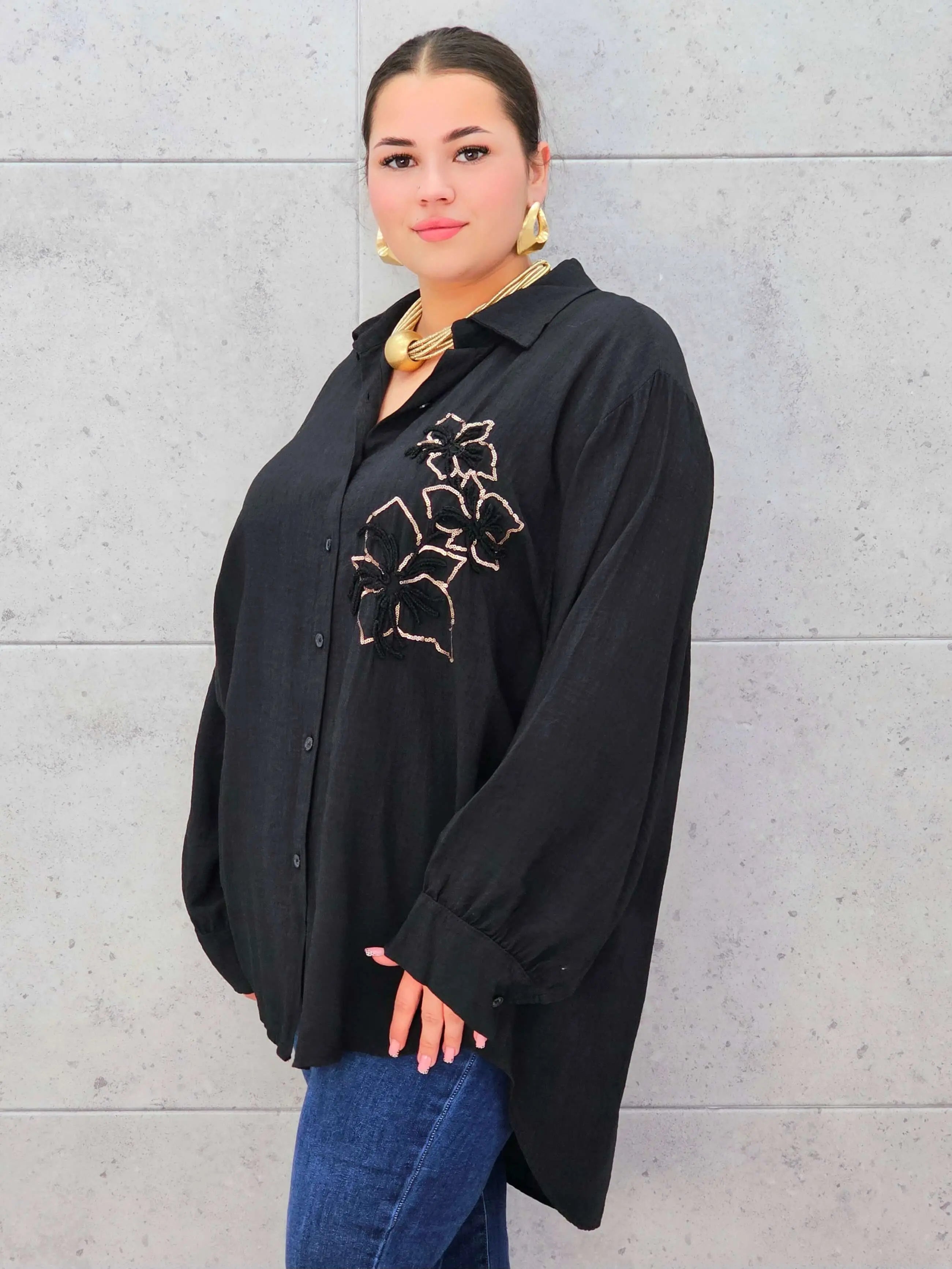 Koszula haftowana plus size StylowaXL – elegancja i komfort w kobiecym wydaniu Stylowa XL