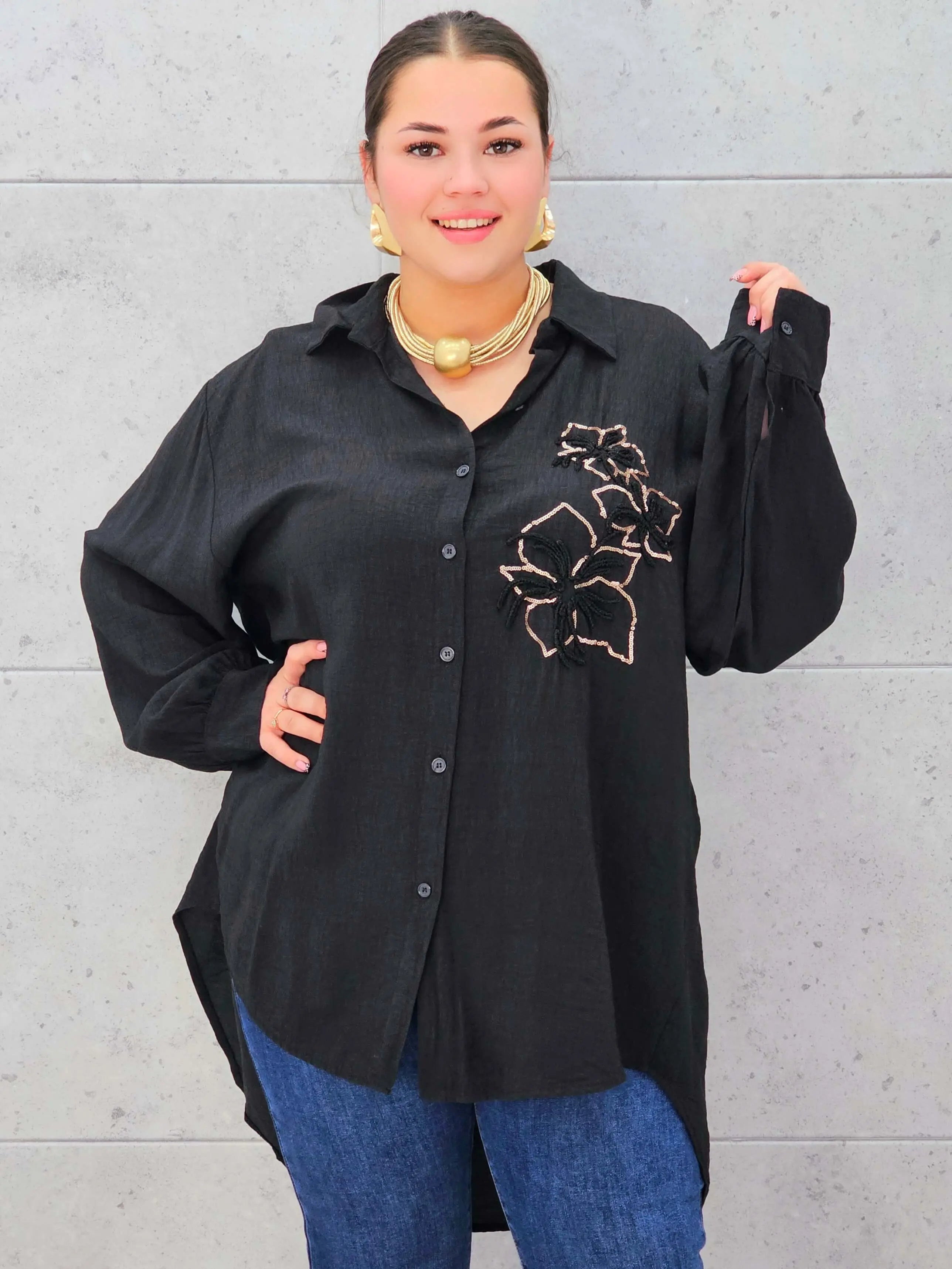 Koszula haftowana plus size StylowaXL – elegancja i komfort w kobiecym wydaniu Stylowa XL