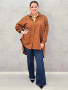 Koszula plus size „Urban Wild” – odważny styl w kobiecym wydaniu Stylowa XL