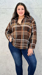 Koszula plus size w kratę – elegancja i komfort na co dzień Stylowa XL