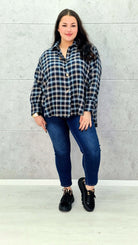 Koszula plus size w kratę – elegancja i wygoda w jednym. Stylowa XL