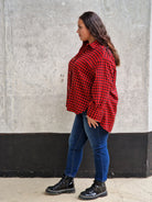 Koszula w Kratę StylowaXL – Moda Plus Size dla Kobiet XXL | Styl i Wygoda Stylowa XL