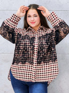 koszula w kratę XXL na święta i spotkania rodzinne