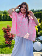 Koszula w serduszka Stylowa XL