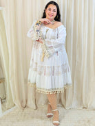 Krótka bawełniana sukienka w stylu boho Stylowa XL