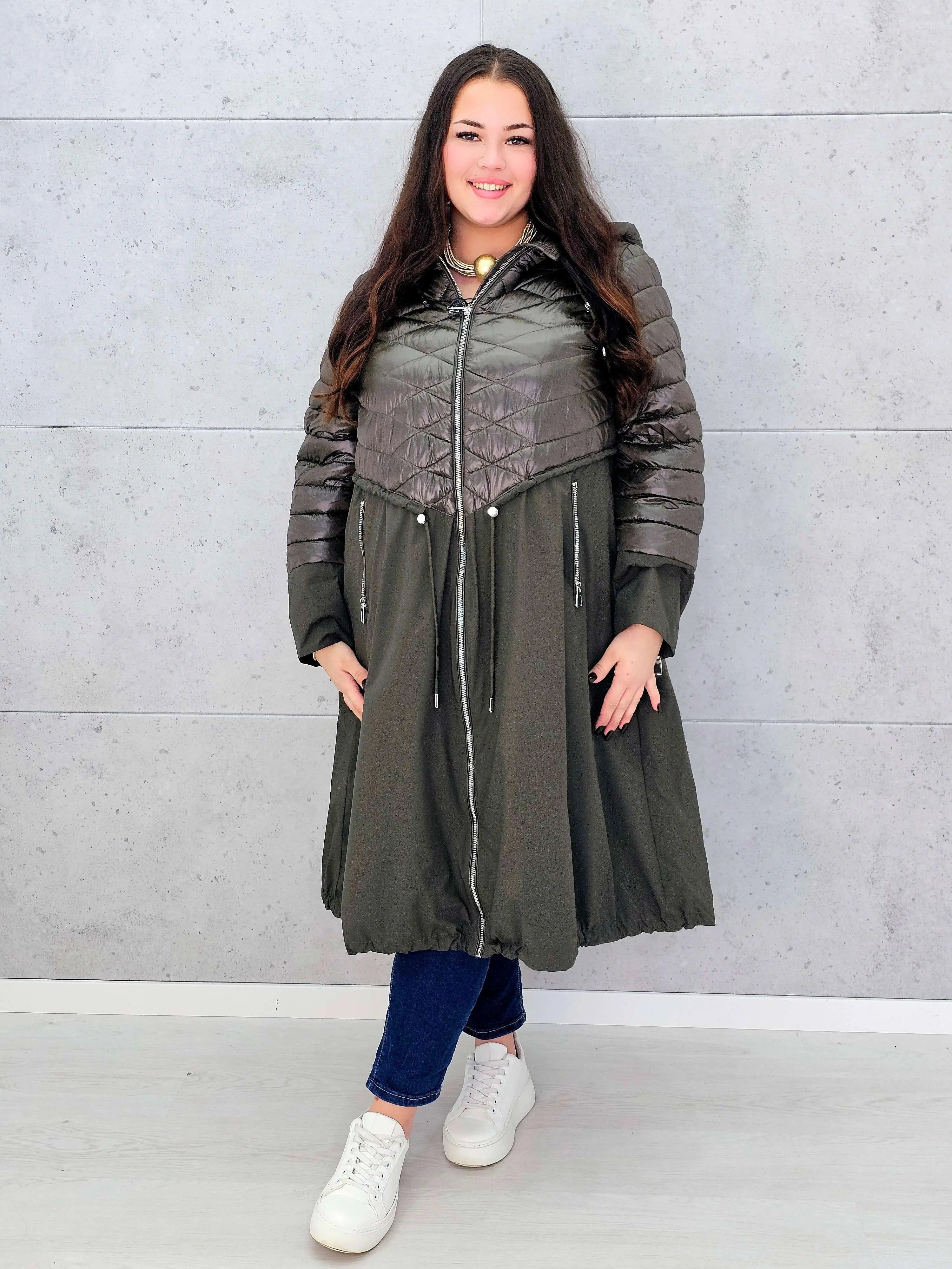 Kurtka damska – stylowa i ciepła plus size na chłodniejsze dni Stylowa XL