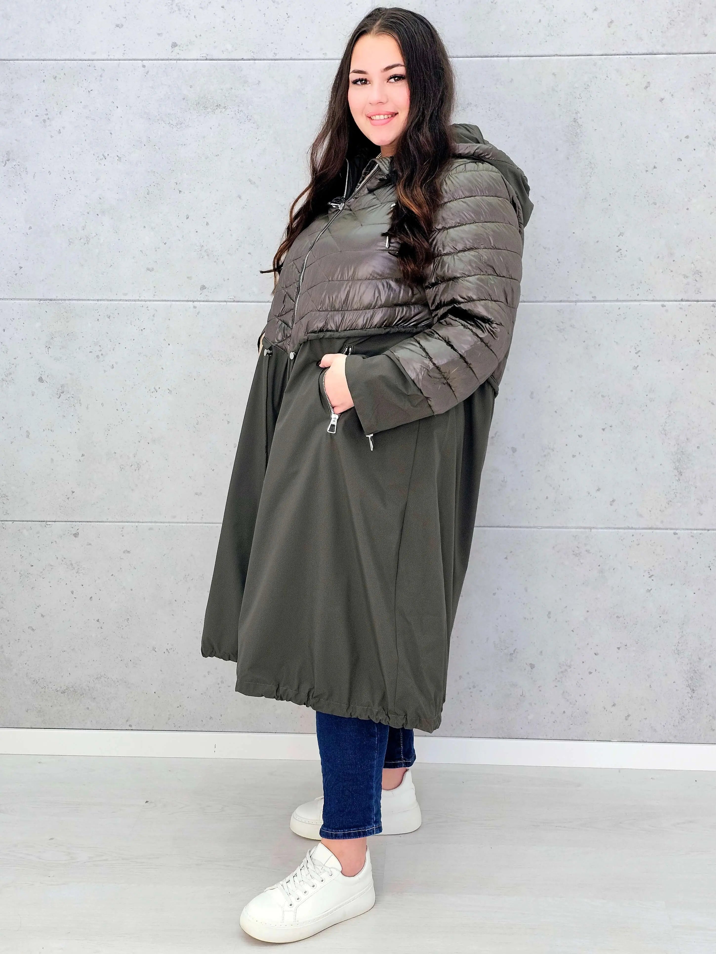 Kurtka damska – stylowa i ciepła plus size na chłodniejsze dni Stylowa XL