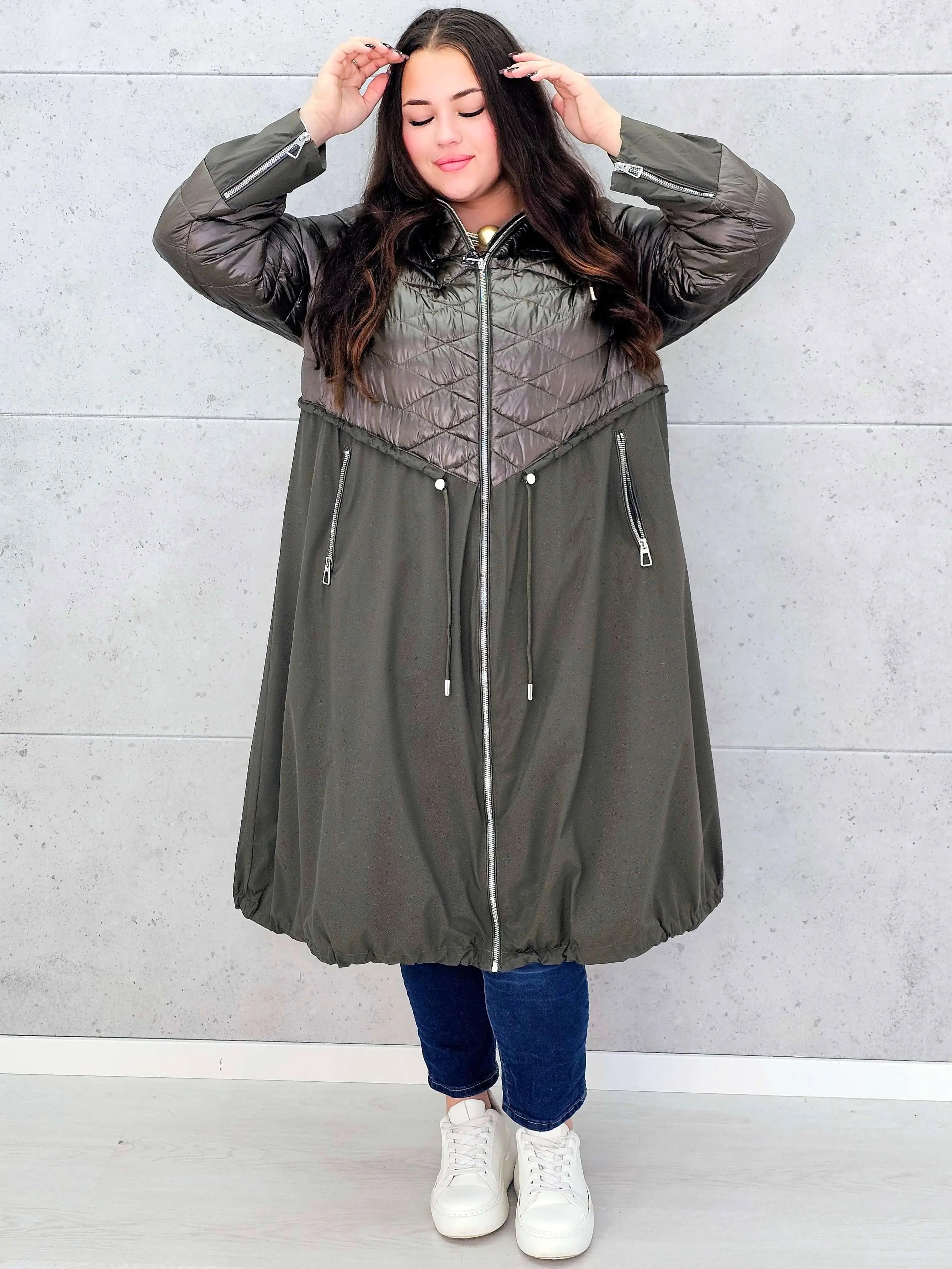 Kurtka damska – stylowa i ciepła plus size na chłodniejsze dni Stylowa XL